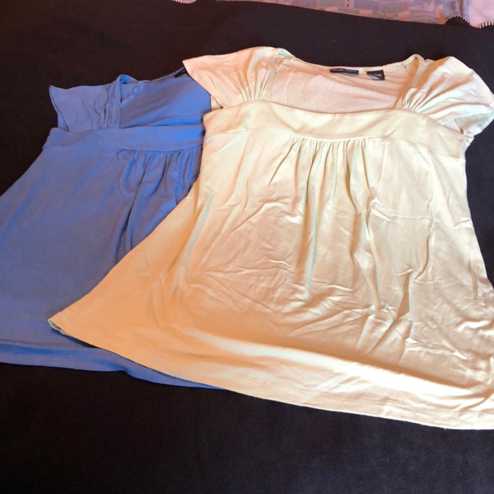 2 NY & Co blouses
